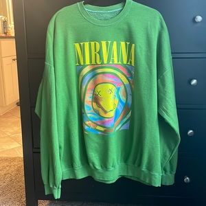 Nirvana Urban Outfitters sweatshirt - like new - worn & washed once